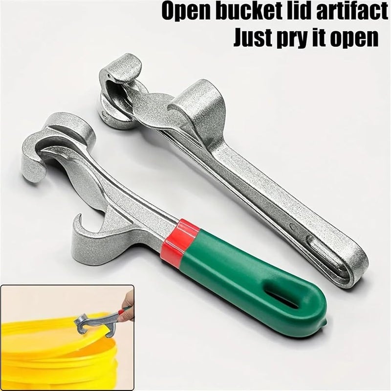 Industrial Grade Paint Bucket Lid Opener 2 Pack Labor Saving Waterproof Lids Tool - Image 4