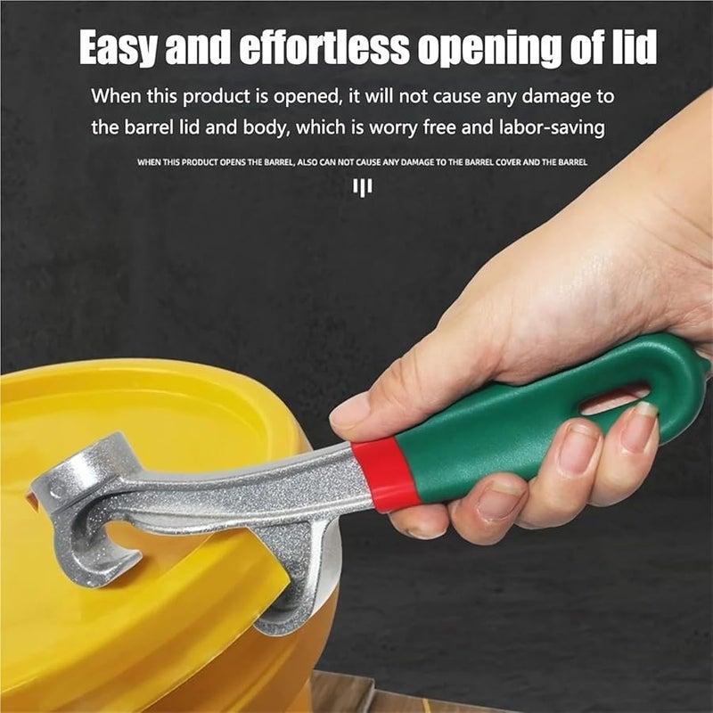 Industrial Grade Paint Bucket Lid Opener 2 Pack Labor Saving Waterproof Lids Tool - Image 3