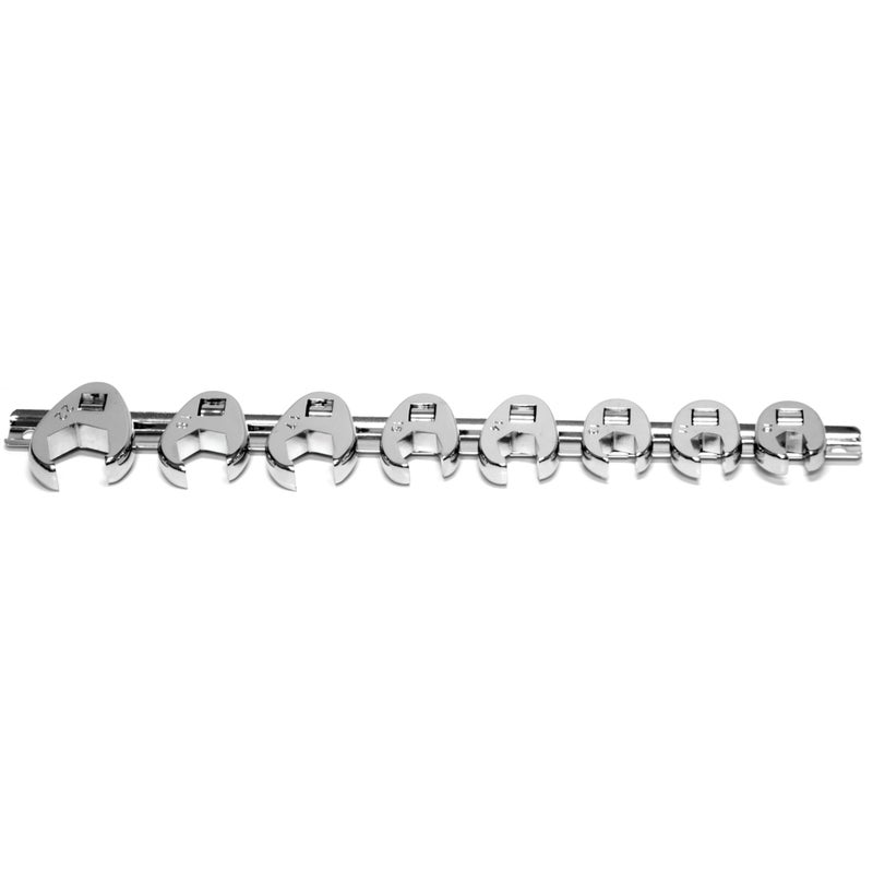 Performance Tool W352 Metric Crowfoot Wrench Set 8Piece