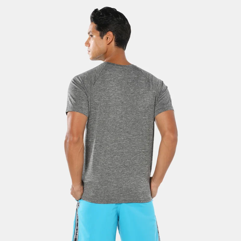Nike Men's Heathered Hydroguard Swimming Shirt