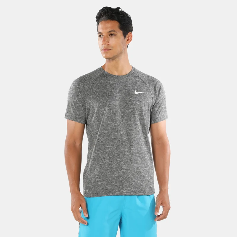 Nike Men's Heathered Hydroguard Swimming Shirt