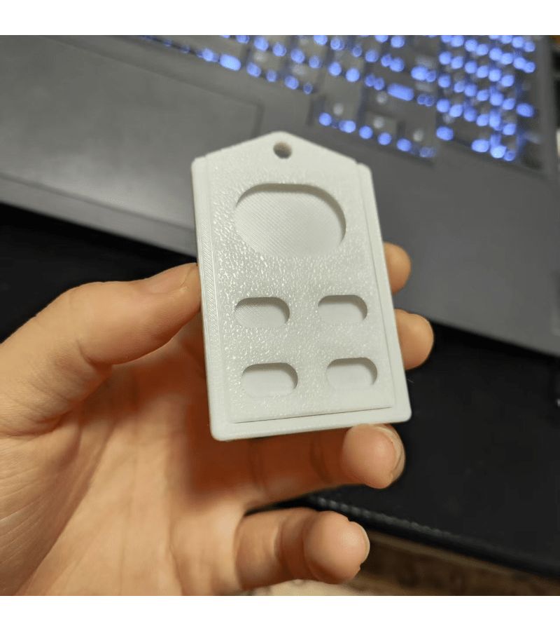 Orange 1pc Portable SD Card Holder Keychain 3d Print Secure Case For Micro Sd And Sd Cards Fits In Wallet Pocket Protects From Loss And Damage All In One Card Keeper For Photographers And Tech Users - Image 2