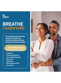 Dr. Tobias Dr. Tobias Health - Lung Cleanse & Detox for Respiratory Support (60 Day Supply)  - Image 2