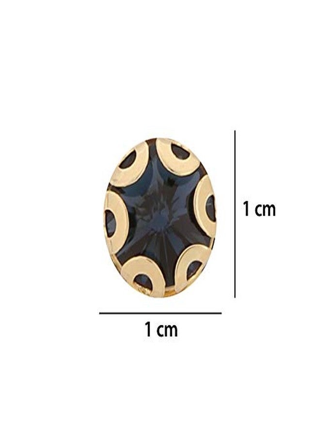 TRIPIN أزرار قميص نحاسية من تريبين مرصعة بالكريستال الماسي وسلسلة TSSPKURTA1929 - Image 3