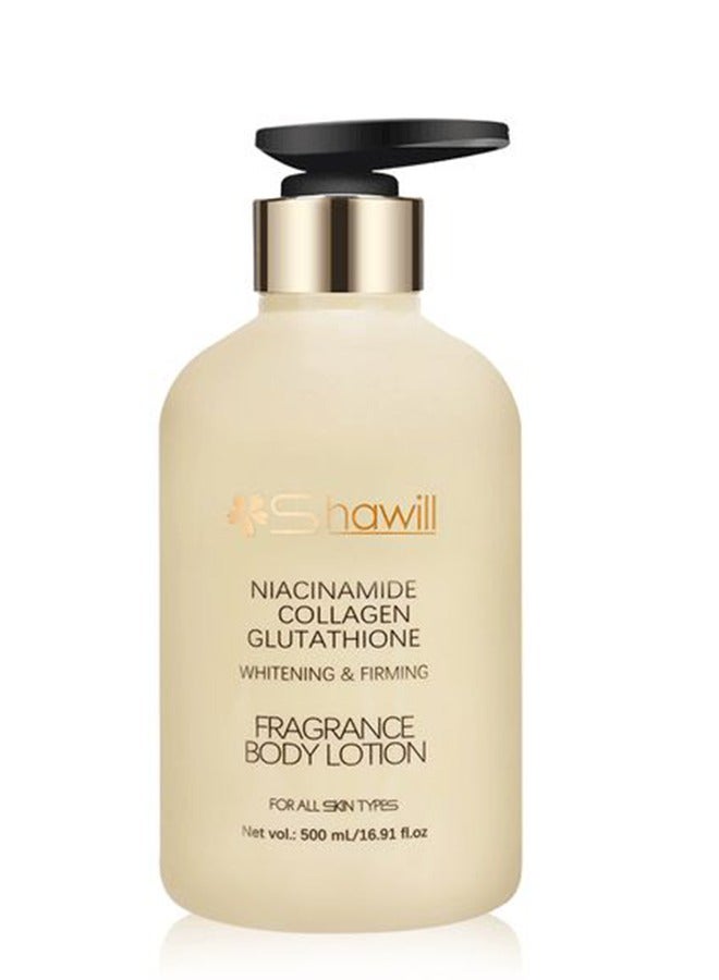 لوشن الجسم شاويل نياسيناميد كولاجين جلوتاثيون 500 مل