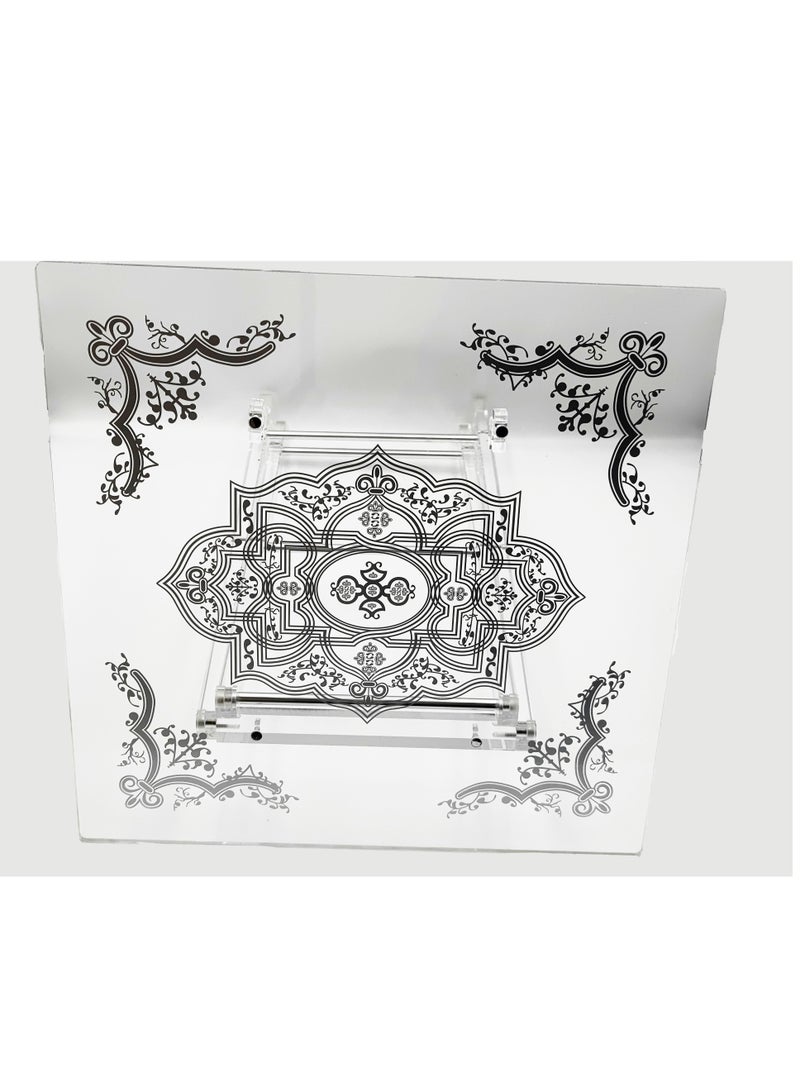 دلس طاولة أرابيسك أكريليك قابلة للطي- SS 107 - Image 1