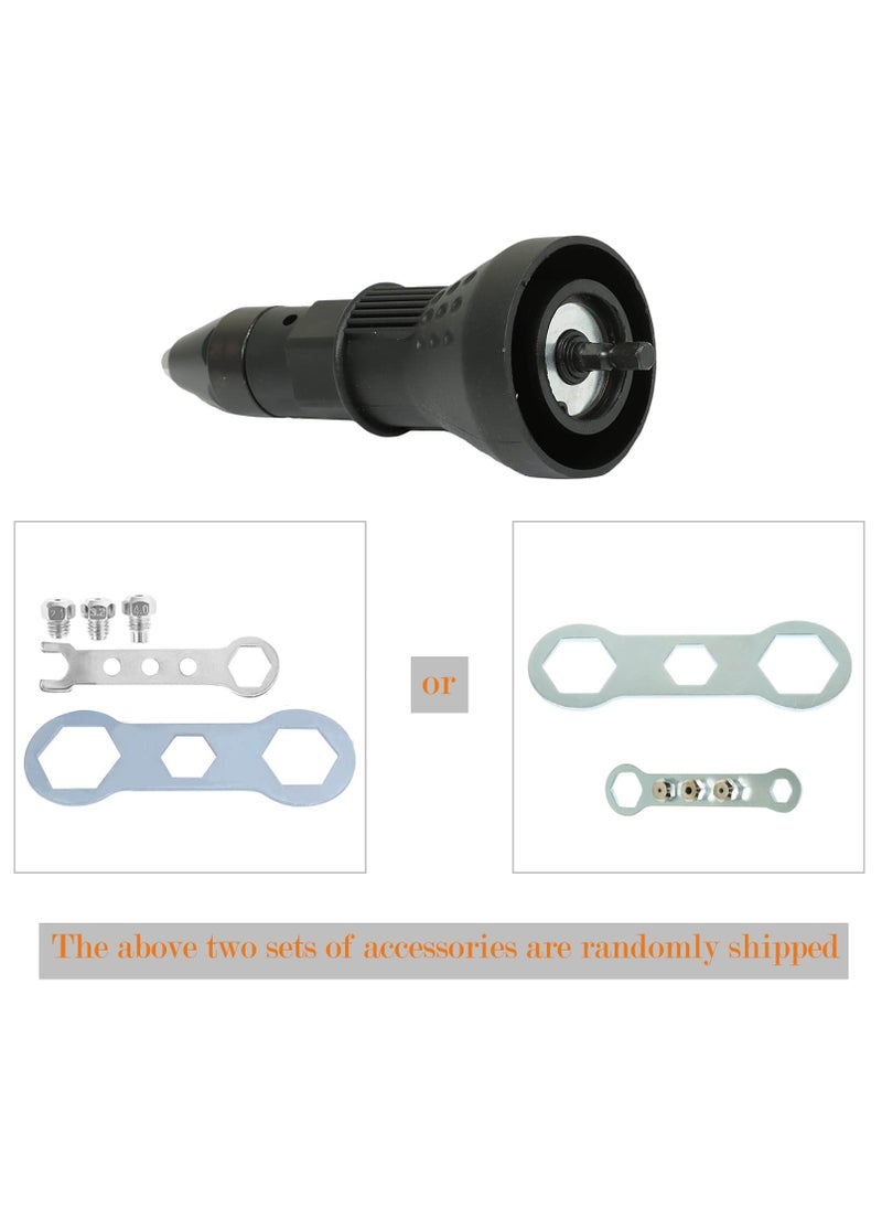 Generic - Cordless Rivet Nut Tool Set with Electric Drill Adaptor and Accessories for Efficient Fastening - Image 1