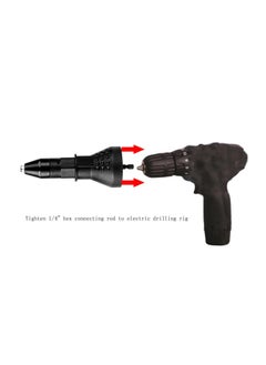 Generic Cordless Rivet Nut Tool Set with Electric Drill Adaptor and Accessories for Efficient Fastening  - Image 2