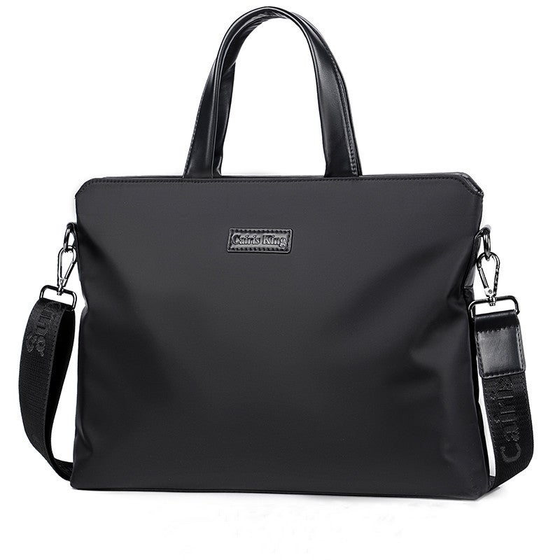 Men'S Handbag Business Casual Briefcase Horizontal Oxford Cloth Shoulder Crossbody Bag New Men'S Bag Portable Antibacterial - Image 5