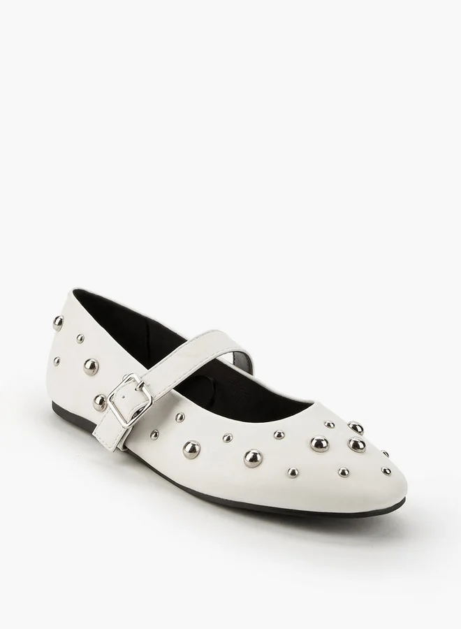 سيليست Women Studded Mary Jane Shoes