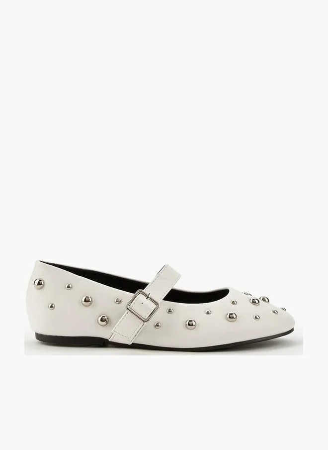 Celeste Women Studded Mary Jane Shoes