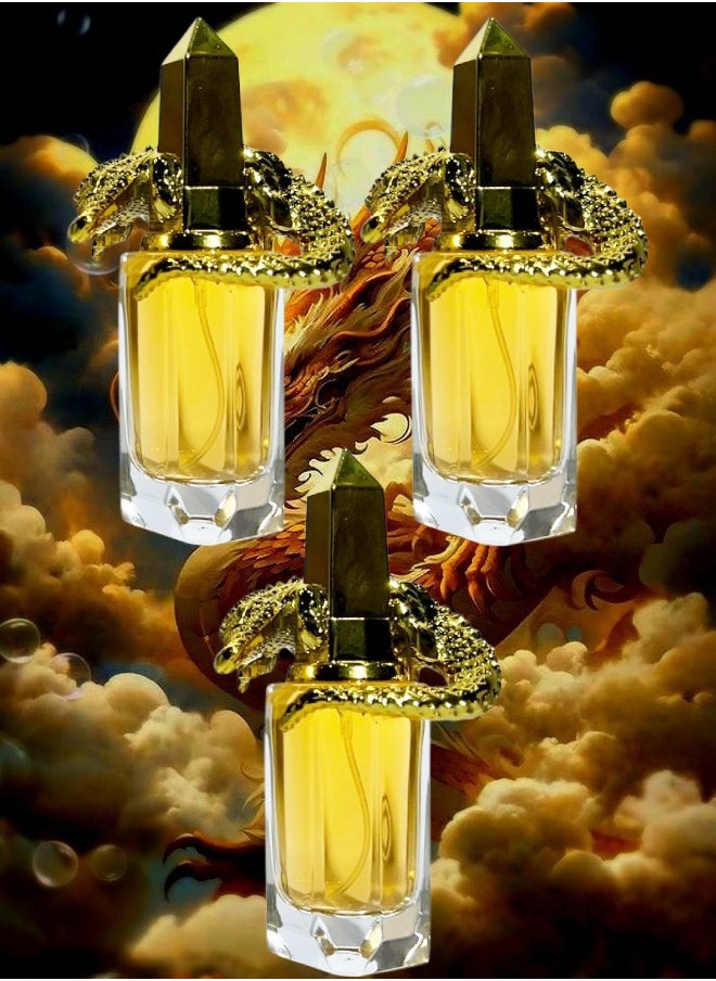 جولد - 3 قطع عطر كلاسيك كريستيان جولد 25 مل - Image 1