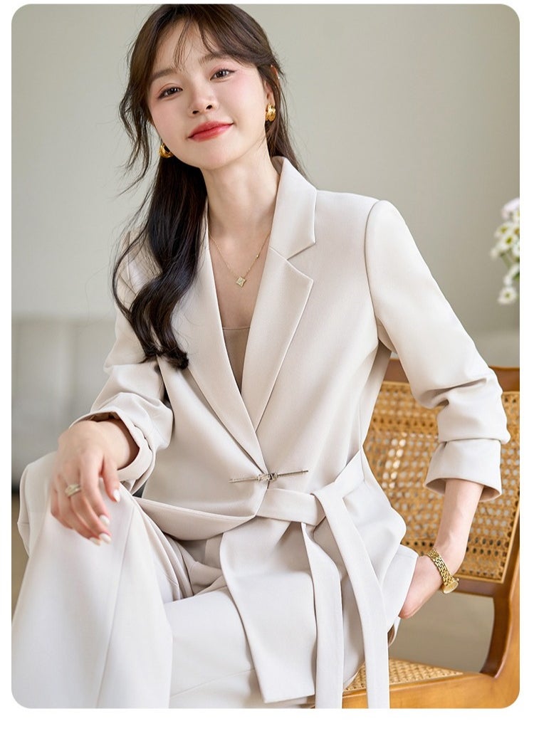 KUYING New Fashionable Women's Slim Fit Suit Set  - Image 3