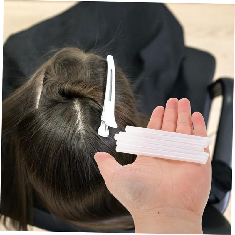 FOMIYES 12pcs Hot Melt Glue Sticks for Hair Extensions Strong Adhesive Hair Styling Tool High Viscosity Extension Making Glue Easy Application for Professionals and DIY Users - Image 4