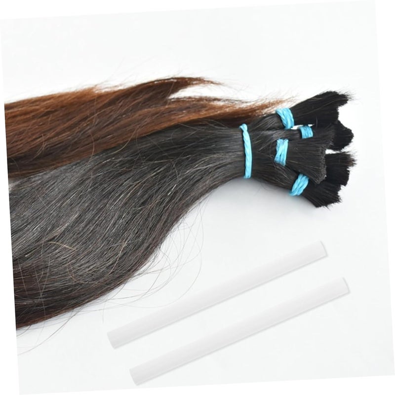 FOMIYES 12pcs Hot Melt Glue Sticks for Hair Extensions Strong Adhesive Hair Styling Tool High Viscosity Extension Making Glue Easy Application for Professionals and DIY Users - Image 5