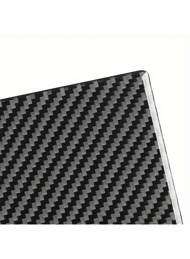 Black Carbon Fiber Gear Shift Panel Cover Trim 2011 2017 5 Series Easy Install - Image 5