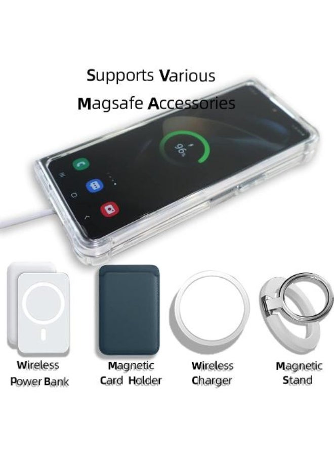 Magnetic Case Samsung Galaxy Z Fold 6 - Shockproof Protection, Anti-Scratch Cover - Image 5