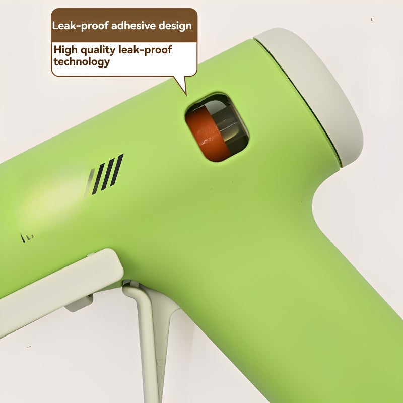Cordless Hot Glue Gun, USB-C Rechargeable 2000mAh Battery, Fast Heating 2-3 Minutes, Anti-Drip Stand, Includes 30 Glue Sticks for DIY Crafts & Home Repairs - Image 2