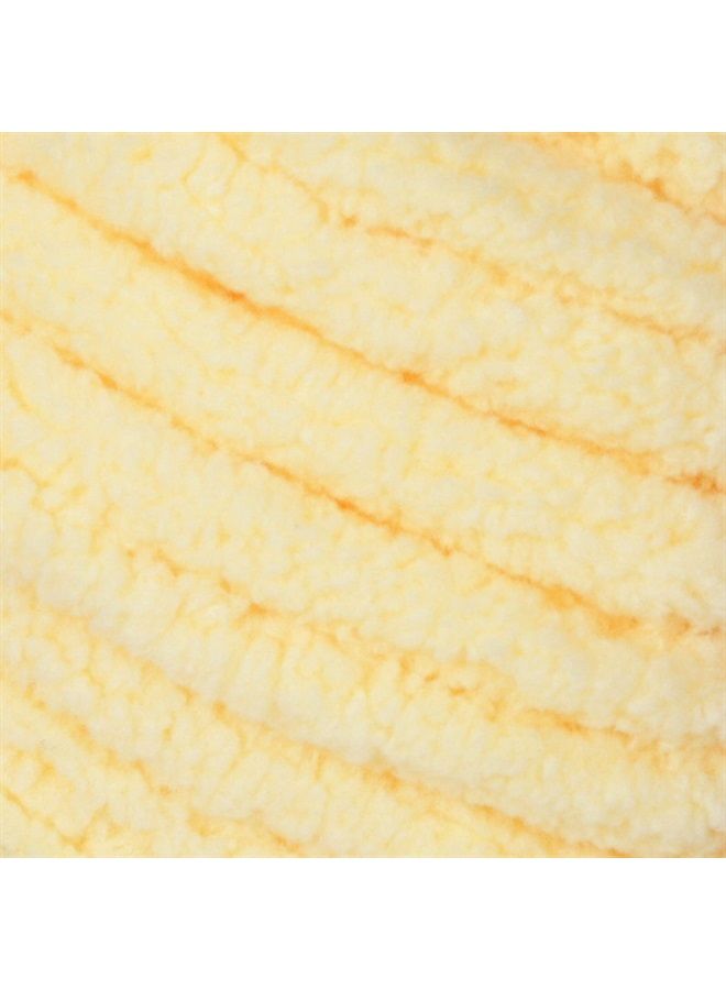 Baby Blanket Yarn, 3.5 oz, Gauge 6 Super Bulky, Baby Yellow