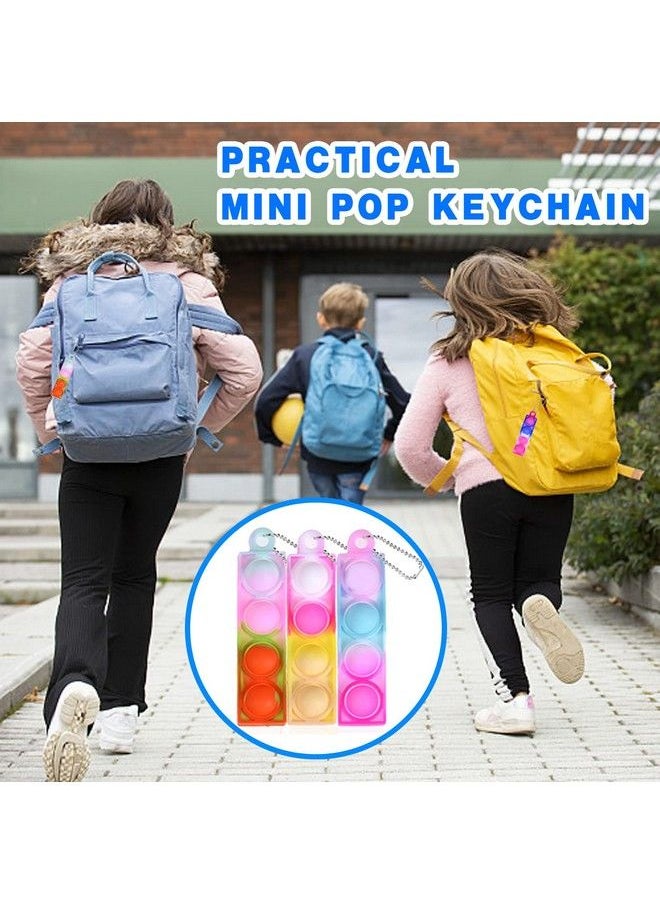 75Pcs Mini Pop Fidget Keychain Toys Easter Basket Stuffers For Kids Mini Pop Bulk Party Favors For Kids 35 48 Push Popping Bubble Sensory Toy Party Bag Fillers Pop Antianxietyt Toy For Kids Adults  - Image 4