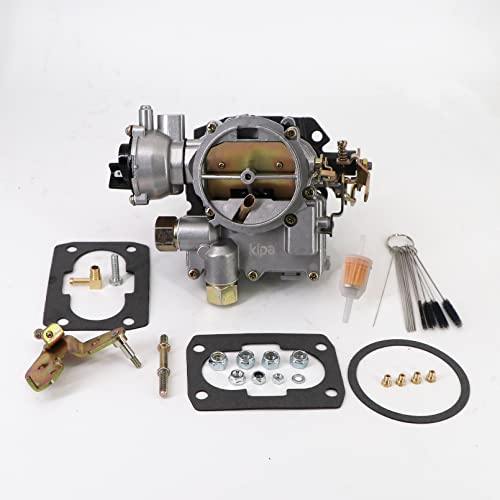 KIPA Carburetor For Mercruiser Marine 4-Cylinder 2.5L 3.0L 2 Barrel Rochester 3310-807504A1 side fuel inlet with Electric choke - Image 2
