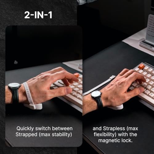 DELTAHUB Carpio G2.0 - Advanced Ergonomic Right-Handed Gaming Wrist Rest for Mouse - Superior Support for Serious Gamers - Anti-Fatigue, Smooth Glide (Large, Right, Pink) - Image 4