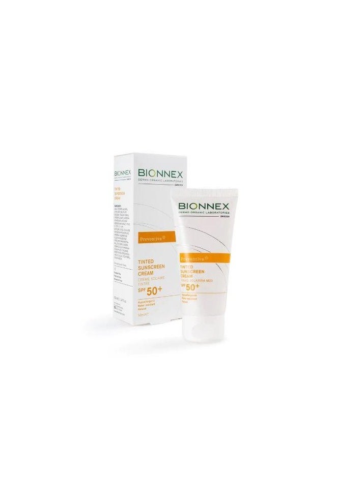 BIONNEX Preventiva Tinted Sunscreen Cream SPF50+ 50ml 