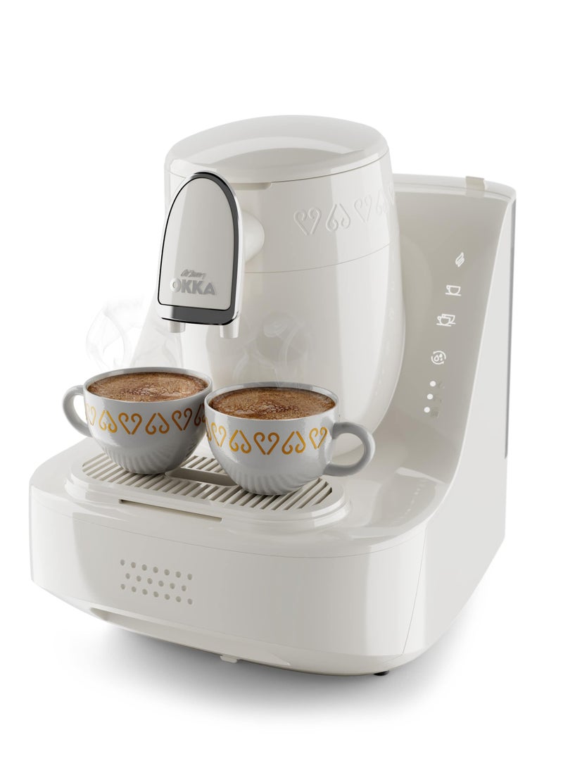 Arzum Elite Turkish Coffee Machine 950 ml 710 W OK0040-05 White / Chrome - Image 2