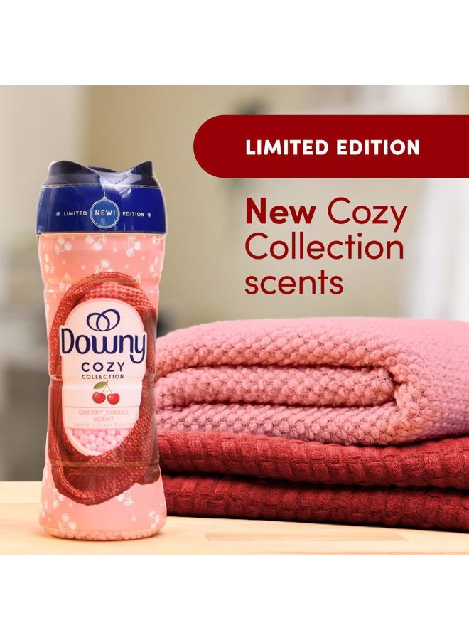 Downy Cozy Collection In-Wash Laundry Scent Booster Beads, Cherry Jubilee Scent, 7.8 oz, Limited Edition Laundry Beads - Image 2