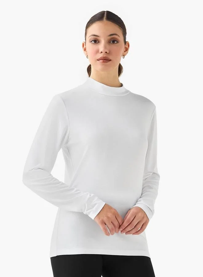 سبلاش فيڤ High Neck Long Sleeves T-shirt - Set of 2