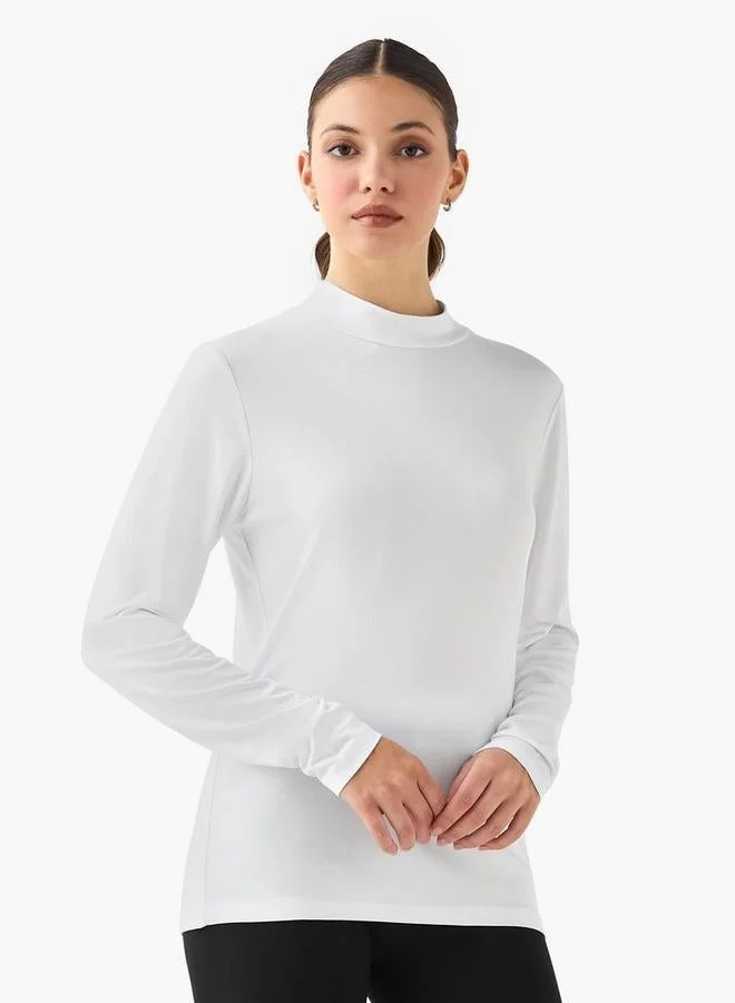 سبلاش فيڤ High Neck Long Sleeves T-shirt - Set of 2