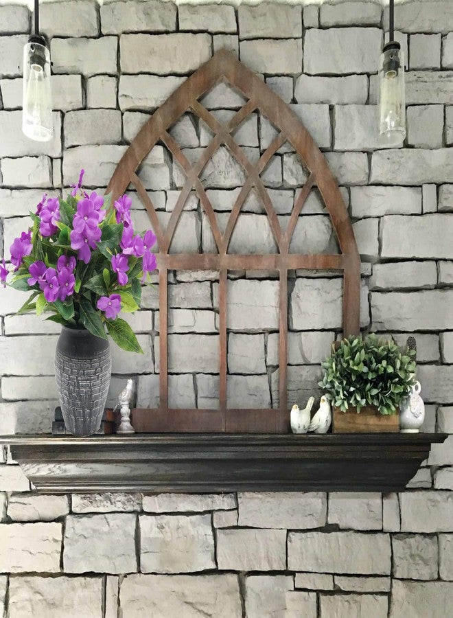 FERIAL 2PCS Artificial Impatiens Bouquet Purple Faux Impatiens Bushes for Outdoors Pot Hanging Basket Porch Patio Lawn Garden Wedding Decoration… - Image 4