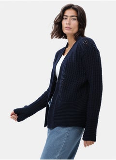 Perforated Knit Slip On Cardigan - pzsku/ZAC31042D739870DBC5FEZ/45/_/1738746525/9b9f527b-efaa-4c75-9751-fa473f588bb3