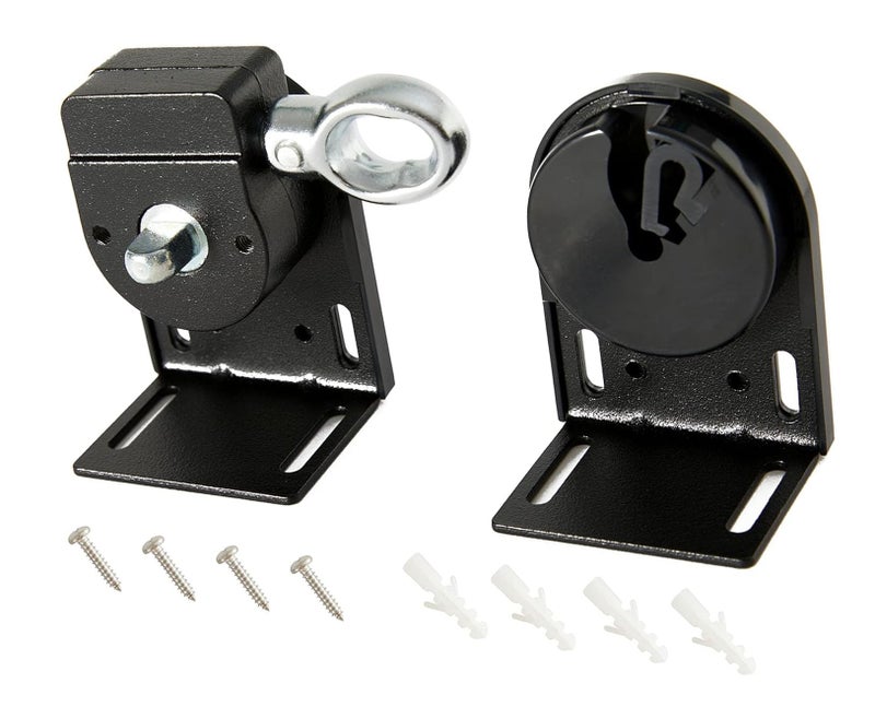 Lihopefe Lihopefe coolaroo Replacement Parts Bracket Compatible with Coolaroo External Roller Blind Upgraded to Metal Ring Outdoor Roller Shades for Patio 