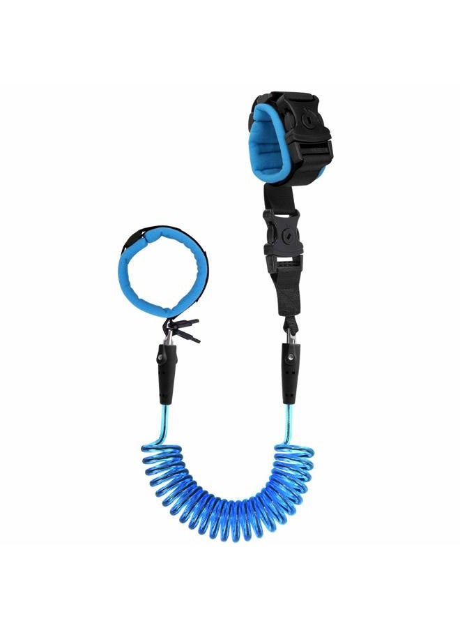 Blisstime 2 in 1 Toddler Leash -Anti Lost Wrist Link for Toddlers -Toddler Harness,Baby Leash,Leash for Toddlers,Wrist Leashes,Child Leashes for Toddlers,Not Easy to Open Without Key - Image 3