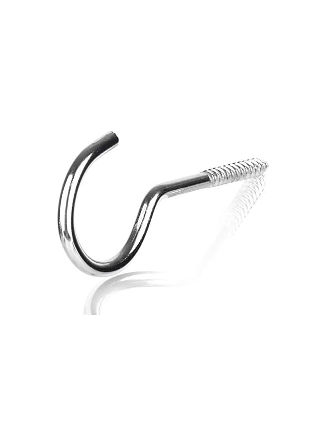 PROMASS promass Large Screw Hooks, 4 Inches Heavy Duty Ceiling Hooks for Indoor and Outdoor Hanging Plants, 10 Pieces  - Image 2
