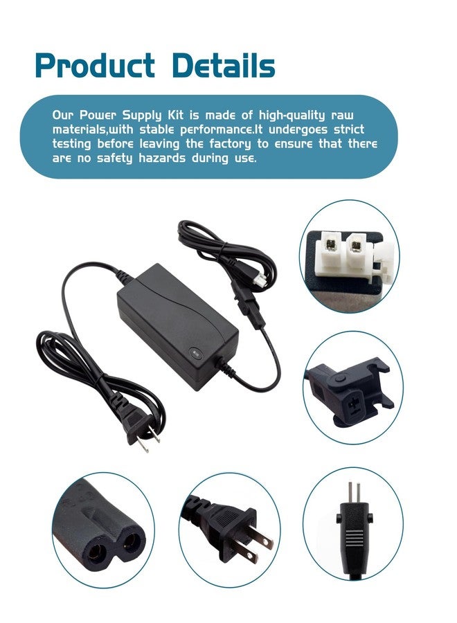 Taruimoo Adjustable Bed Base Input Power Supply,3 Piece Switching Power Supply Adapter Kit Replacement Parts,Fits For Tempurpedic,Ergo,Extend,Sealy Ease or Ease 2.0 and Serta New Generation Adjustable Bed Base - Image 3