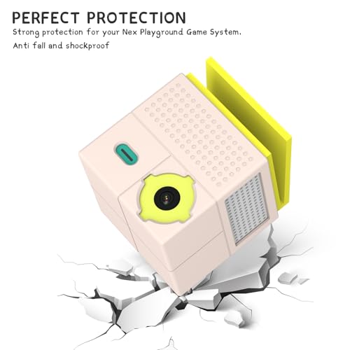 Wacanc Silicone Case Cover for Nex Playground Game System, Anti Slip, Anti Scratch, Shockproof, Off White - Image 5