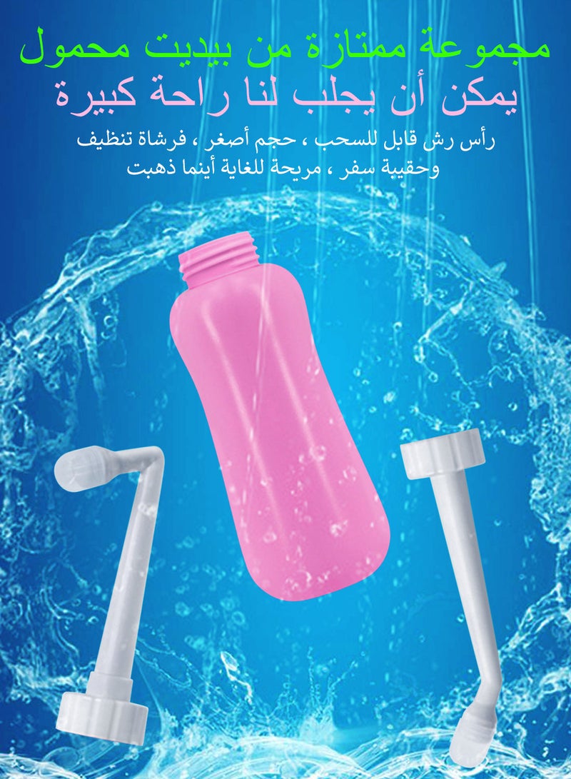 Syraith Portable Bidet, Easy Bidet Bottle Travel Bidet, Baby Travel Bathing kit for Traviling or Postpartum Perineal Care, Also Suitable for Men, Baby, Women or Bedridden Patient - Image 5