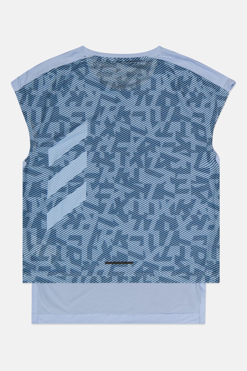 Adidas Women Sportswear Fit Sleeveless Training Tops, Multicolor - Image 2