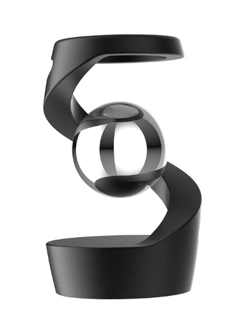 GUDOO Fidget Toys for Adults Metal Fidget Toys Desk Fidgets for Office for Adults Quite Kids Fidget Toys for Anxiety and Stress Black Silver  - Image 1