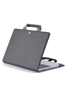 Generic Direct Supply Macbook Pro Laptop Case Protective Case Suitable For Apple Notebook Leather Computer Bag-Color:Grey-Applicable Model:16 Inch  - Image 1