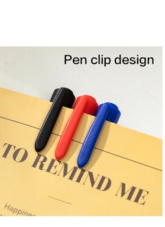 Deli 3-Piece Twin Tip Permanent Marker Multicolour  - Image 2