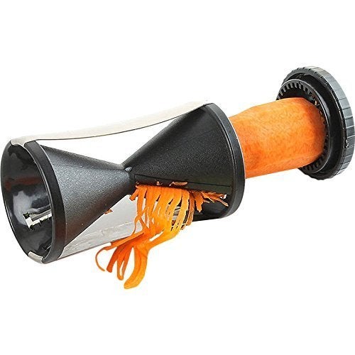 Mezon Plastic, Stainless Steel Spiral Vegetable Noodle Cutter Slicer (Multicolour) - Image 4