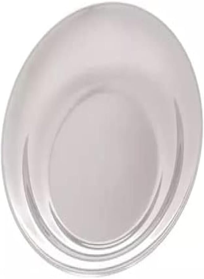 Aboud Stainless | Super 18/10 Stainless Steel Plate Size 2 - Silver