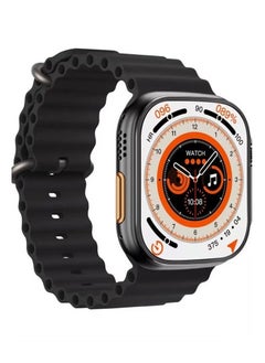 SE8 ULTRA MAX Smart Watch – 2.01" Screen, 49mm Titanium Case, Heart Rate Monitor, Wireless Charging, Waterproof