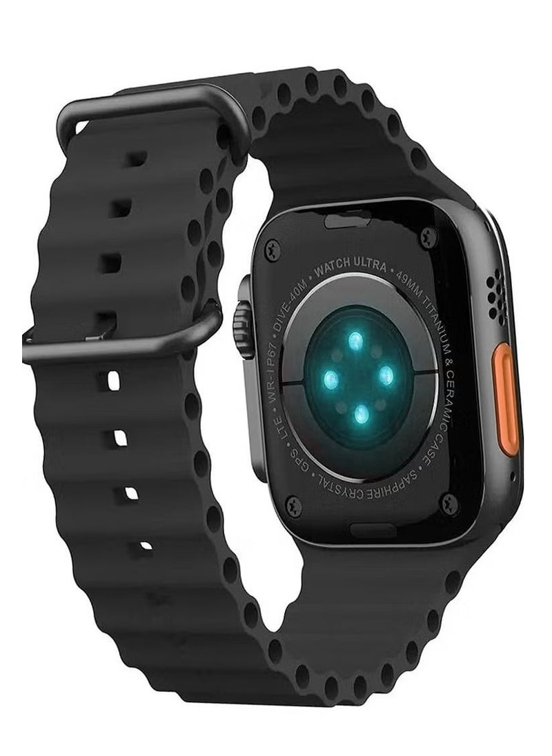 Generic - SE8 ULTRA MAX Smart Watch – 2.01" Screen, 49mm Titanium Case, Heart Rate Monitor, Wireless Charging, Waterproof - Image 1