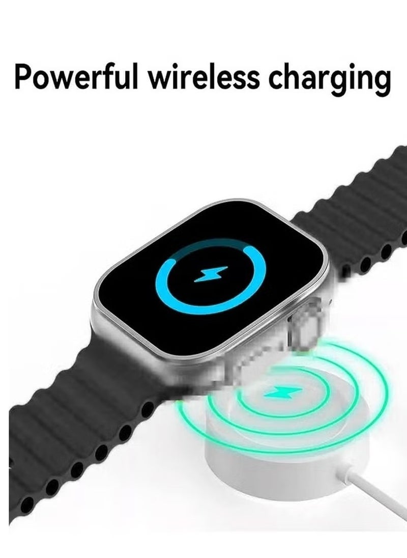 Generic - SE8 ULTRA MAX Smart Watch – 2.01" Screen, 49mm Titanium Case, Heart Rate Monitor, Wireless Charging, Waterproof - Image 1