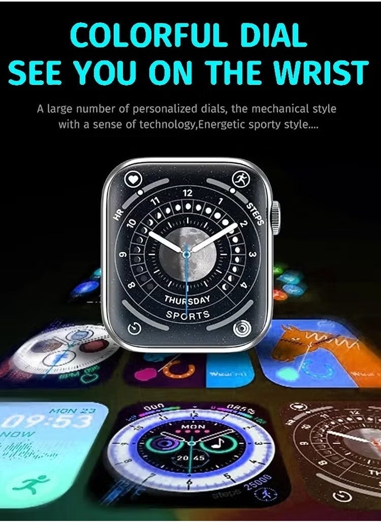 Generic - SE8 ULTRA MAX Smart Watch – 2.01" Screen, 49mm Titanium Case, Heart Rate Monitor, Wireless Charging, Waterproof - Image 1