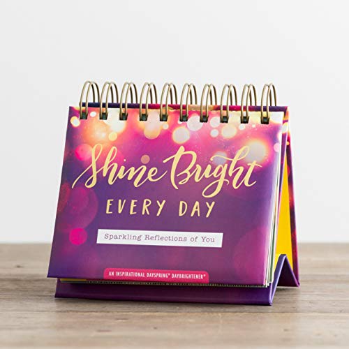 DaySpring - Shine Bright Every Day: Sparkling Reflections of You - A DaySpring Inspirational DayBrightener - Perpetual Calendar (10176) - Image 2